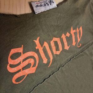Self-esteem Women's Green and Khaki T-shirt